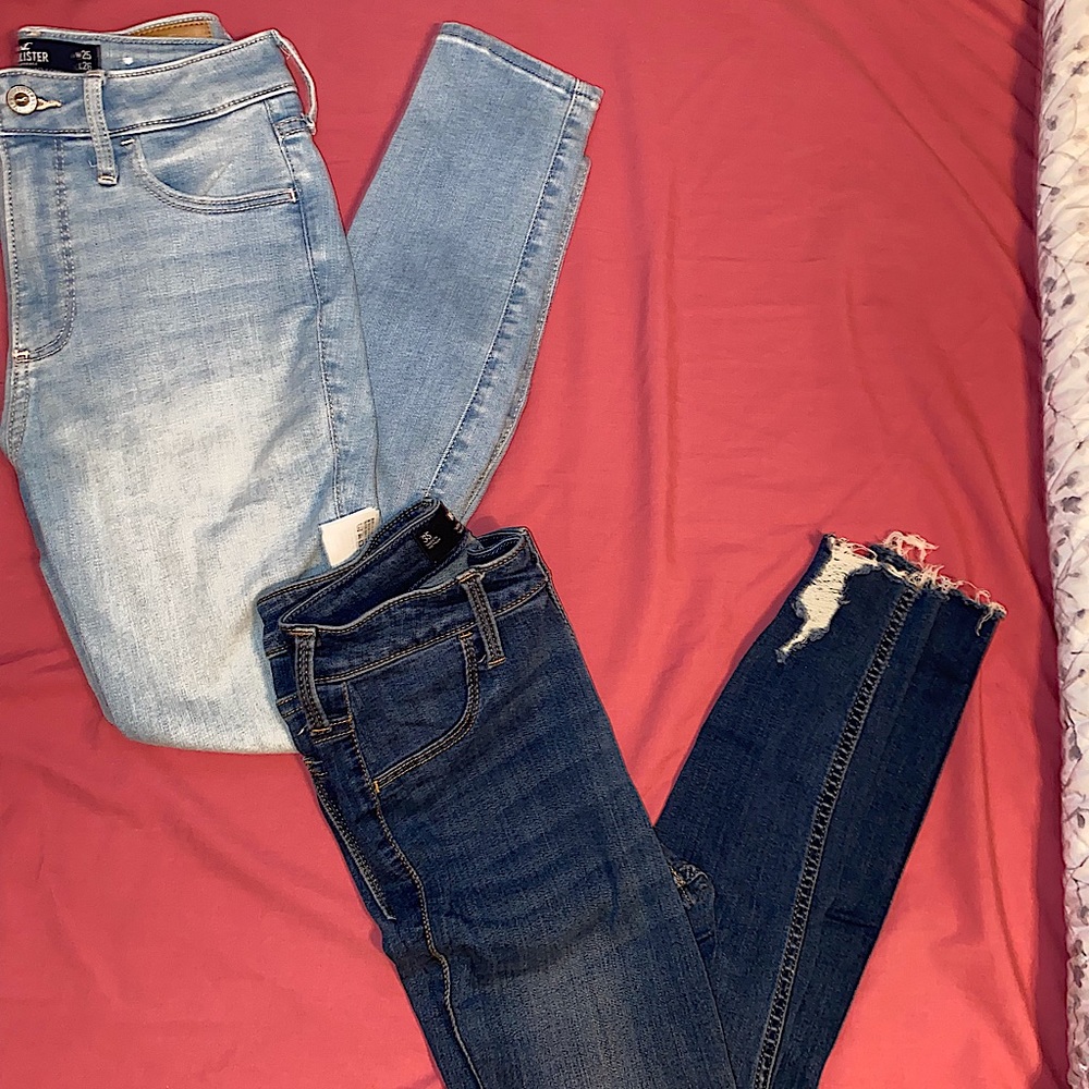 Hollister skinny duo jeans